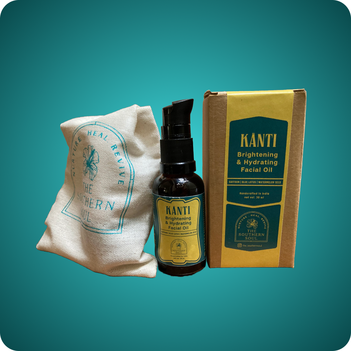 KANTI - Brightening & Hydrating Facial Oil